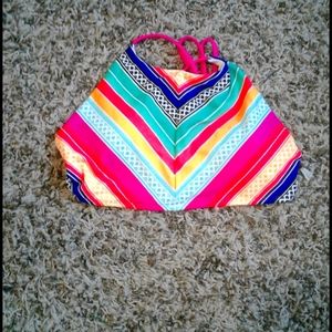 Halter bikini top